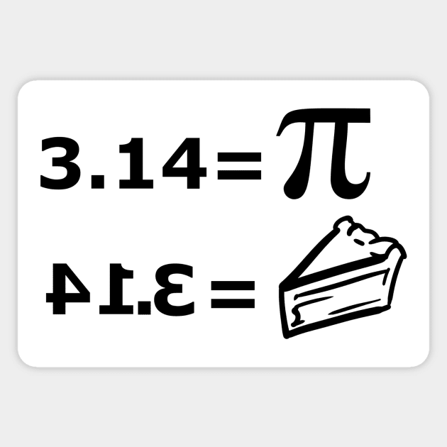 pi = pie Sticker by conquart